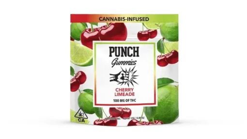 Punch Gummies – 100MG Cherry Limeade Online in the UK